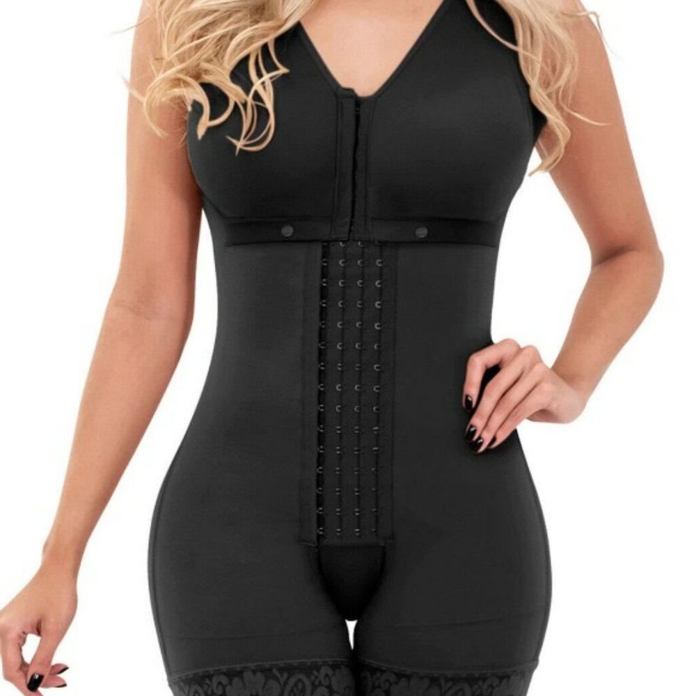 Sonryse S86 BBL Faja Garment After Surgery Post Liposuction Compression black